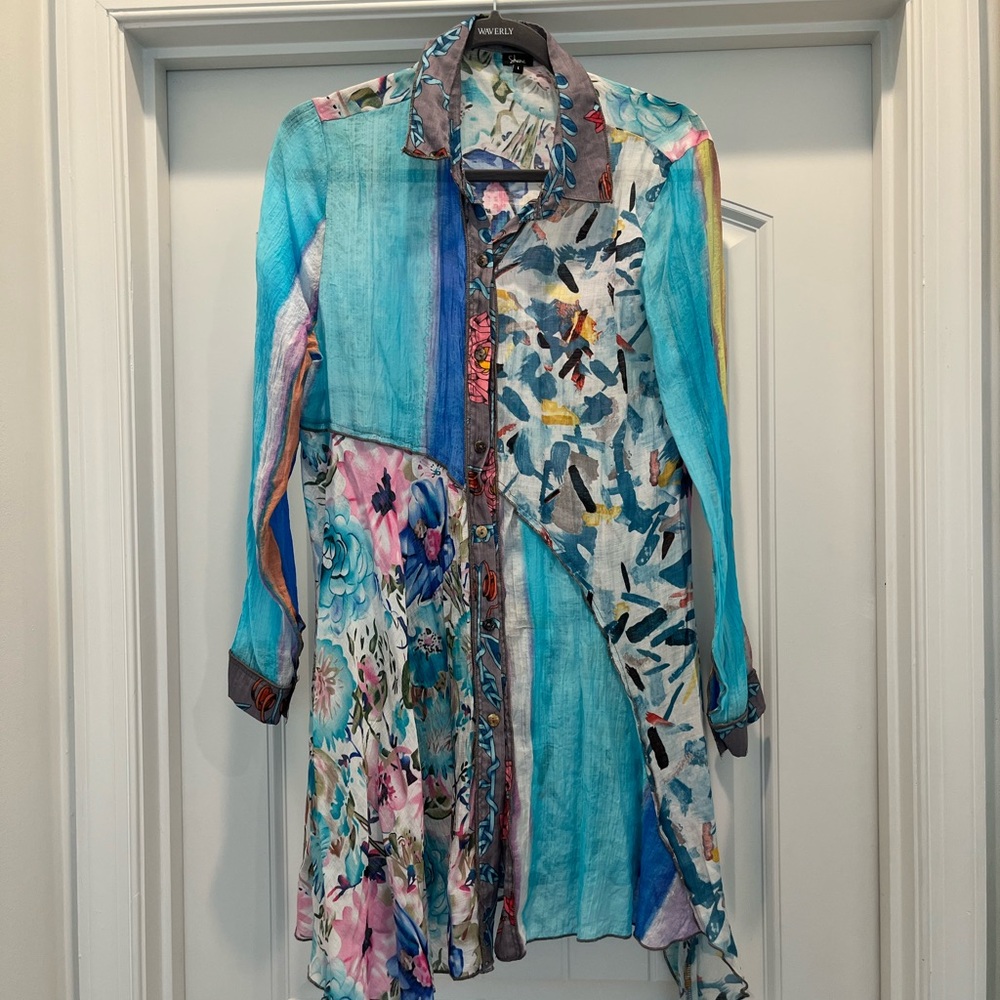 Colorful Women's Tunic Top